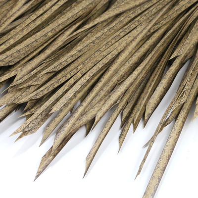 La hoja de palma cubrió con paja Pvc al aire libre Palapa sintético Tiki Hut Roof de Palstic del paraguas