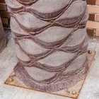 árbol de coco artificial del tronco del metal de los 7m para la decoración