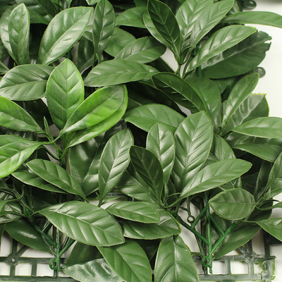 Pared verde los 4.8CM artificial lujosa interior para la cerca Panel del seto del jardín