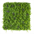 La planta artificial de la pared del verde de la vertical del polietileno artesona la prueba 500m m de Sun