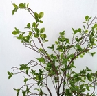 plantas artificiales de los bonsais del 150cm, hojas reales interiores del verde del tacto de las plantas en conserva falsas