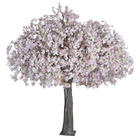 el 15m Cherry Blossom japonés artificial, falso árbol de la flor de la estructura de acero