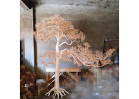 árboles de pino artificiales del 1m interiores, falso árbol de los bonsais para el jardín